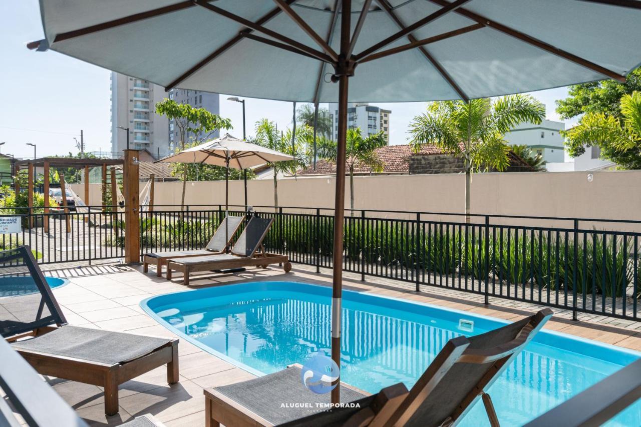 Apartamento Vista Mar: Condomínio com Piscina e Lazer Perto do Beto Carreiro Picarras Exterior photo